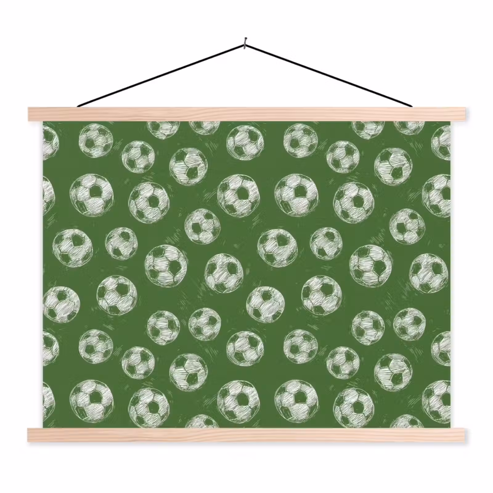 Schoolplaat - Voetbal - Sport - Groen — 1