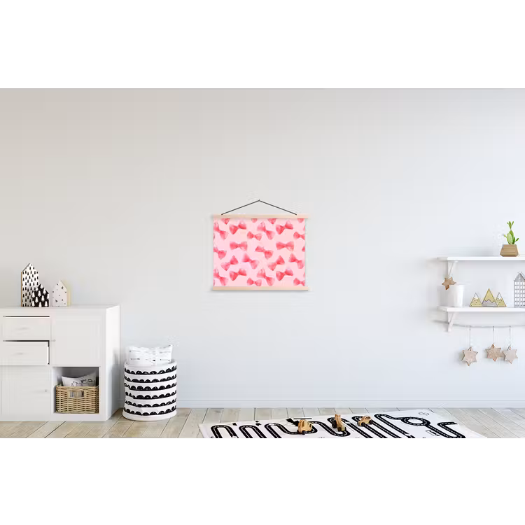 Schoolplaat - Strikken - Aquarel - Roze — 3