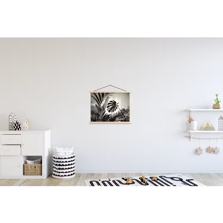 Schoolplaat - Planten - Bladeren - Natuur - Minimalistisch - Groen — 3