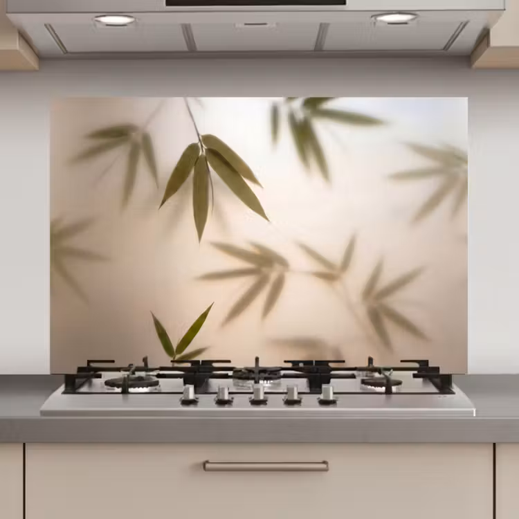 Spatscherm keuken - Planten - Bladeren - Natuur - Groen — 1