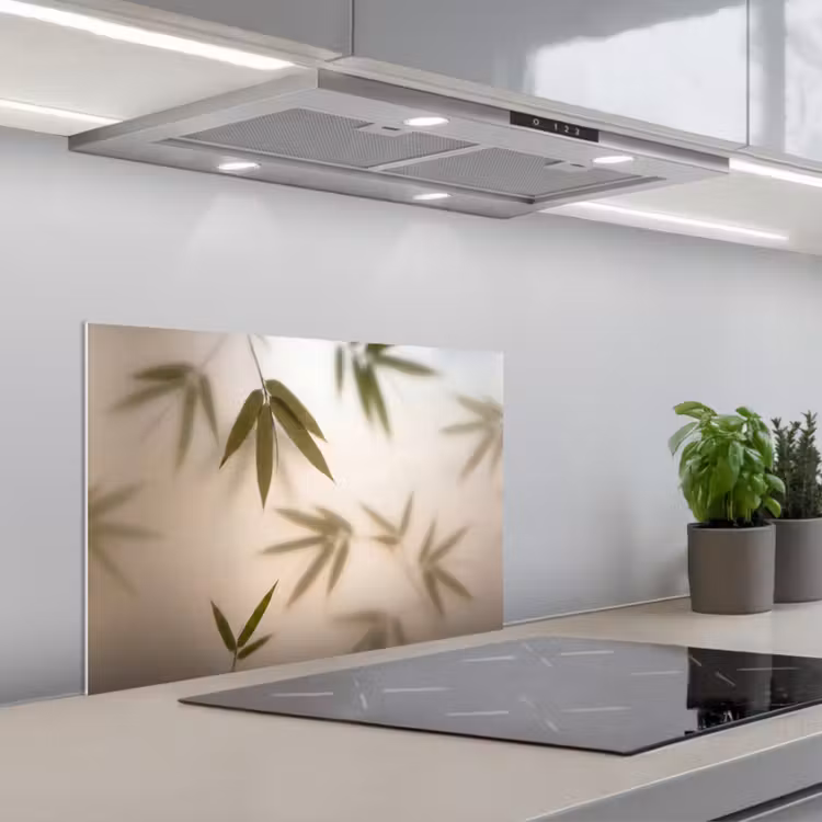 Spatscherm keuken - Planten - Bladeren - Natuur - Groen — 5