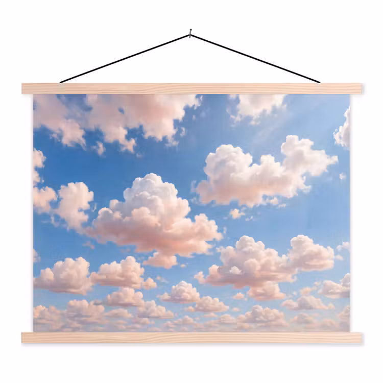 Schoolplaat - Wolken - Hemel - Natuur - Licht - Blauw — 1