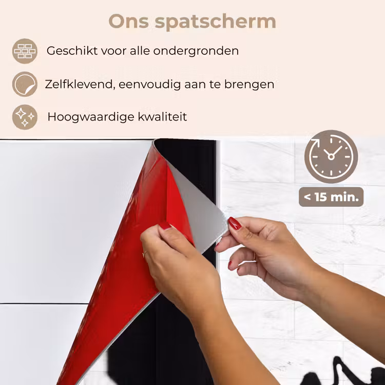 Spatscherm keuken - Mensen - Schaduw - Dans - Zwart-wit - Liefde — 4