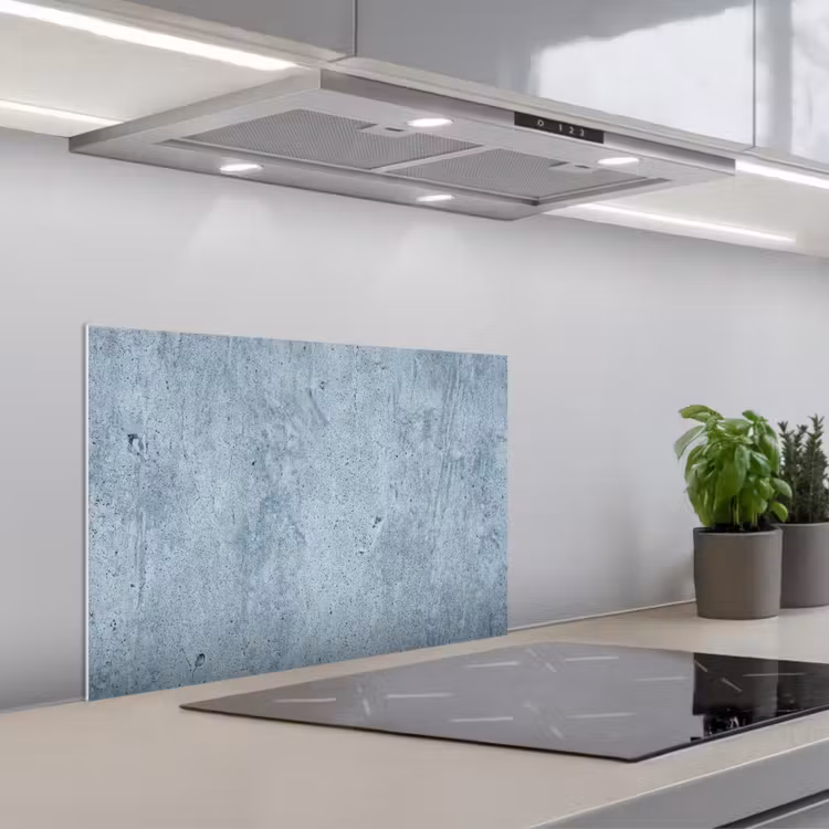 Spatscherm keuken - Oppervlak - Ruw - Abstract - Modern - Grijs — 5