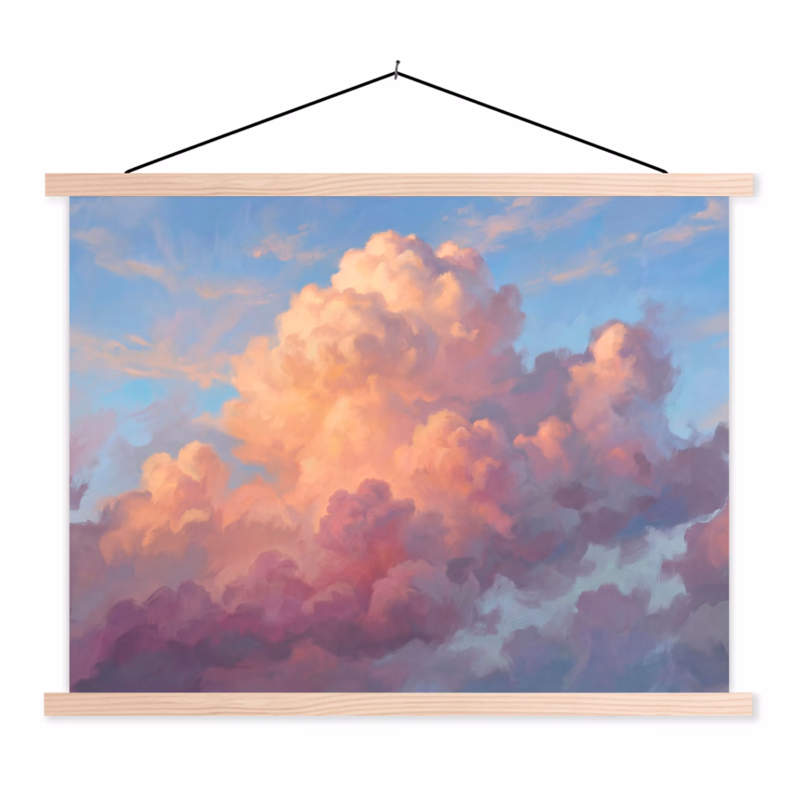 Schoolplaat - Wolken - Lucht - Natuur - Abstract - Kleurrijk — 1