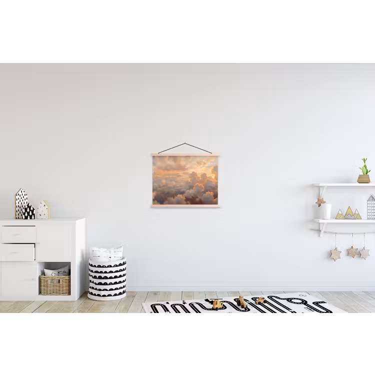 Schoolplaat - Wolken - Zonsondergang - Natuur - Abstract - Goud — 3