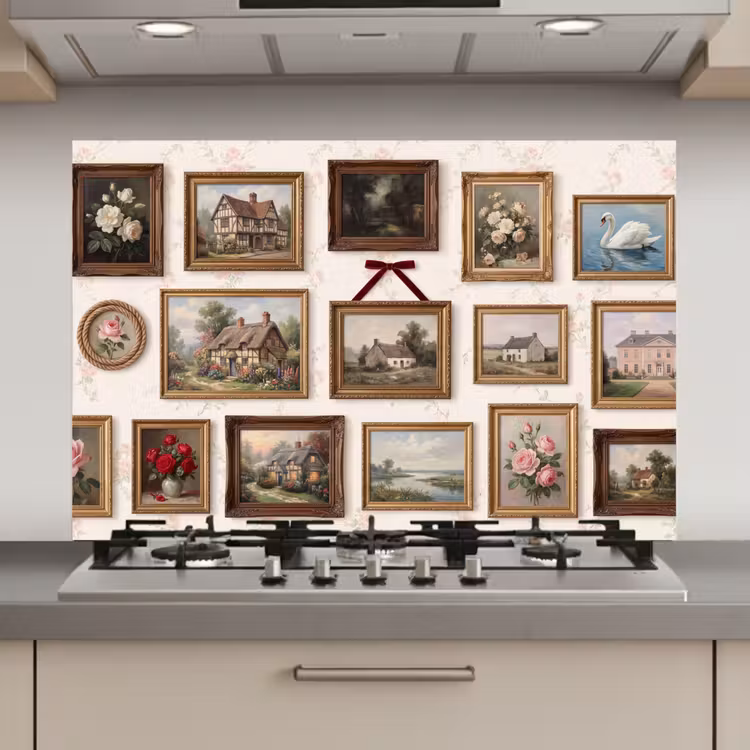 Spatscherm keuken - Dier - Kat - Portret - Klassiek — 1