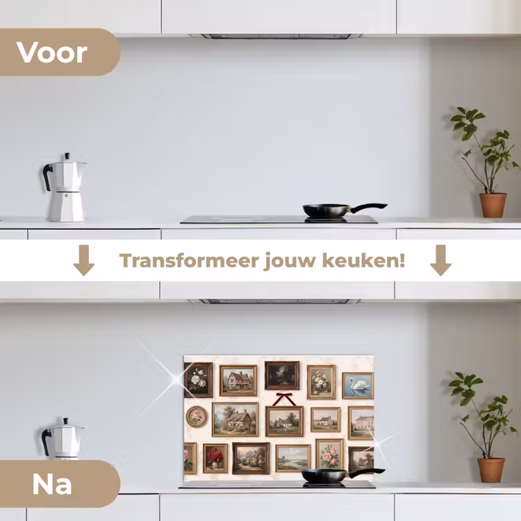 Spatscherm keuken - Dier - Kat - Portret - Klassiek — 3