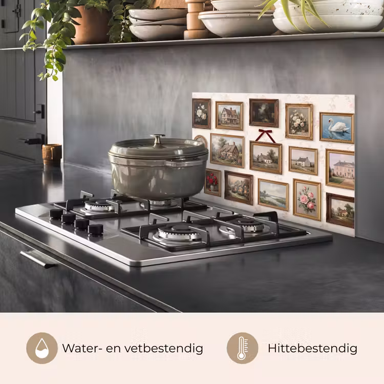 Spatscherm keuken - Dier - Kat - Portret - Klassiek — 7