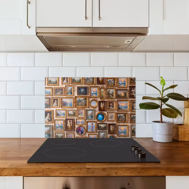 Spatscherm keuken - Interieur - Kunst - Collectie - Klassiek - Goud — 6