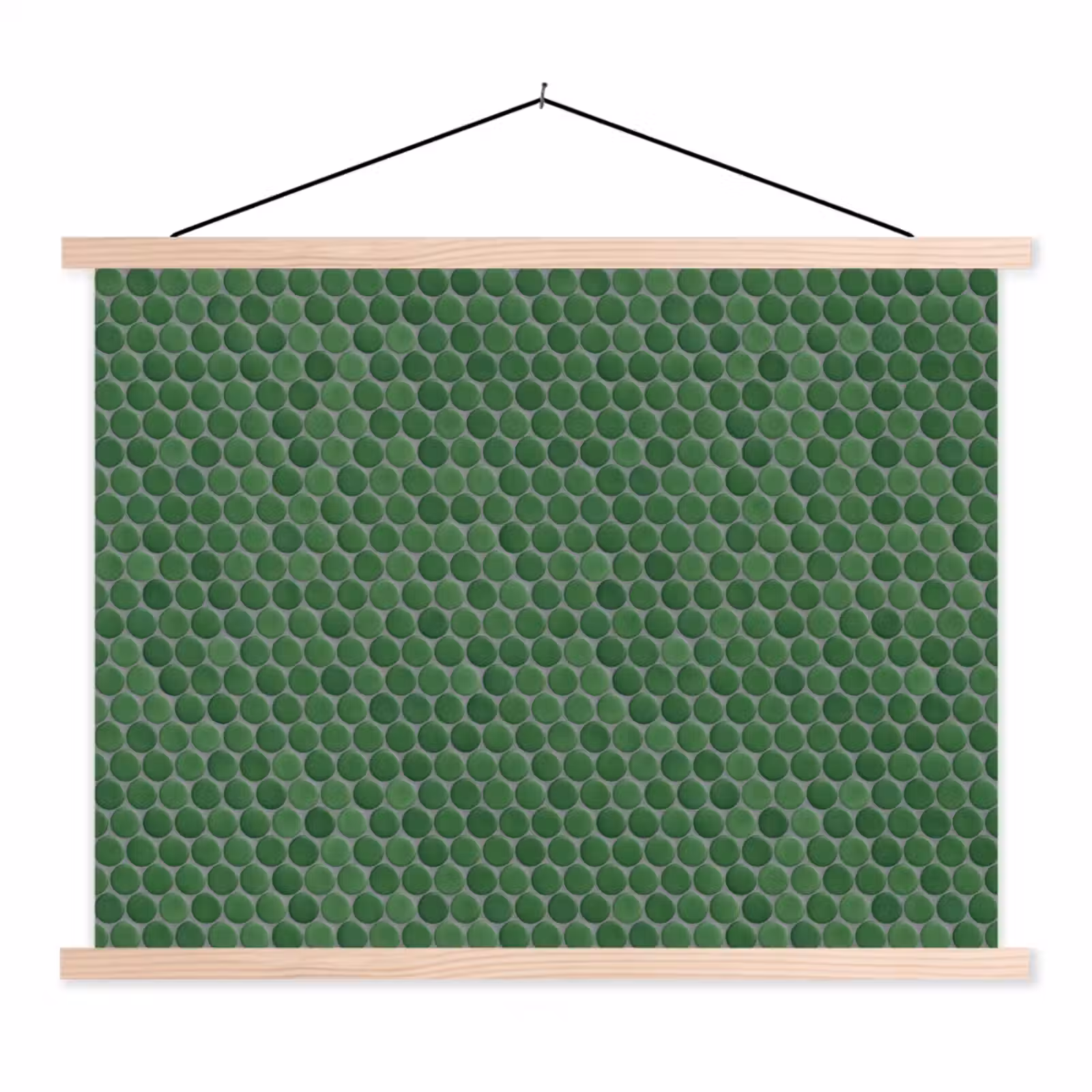 Schoolplaat - Penny - Mozaïek - Bosgroen - Green — 1