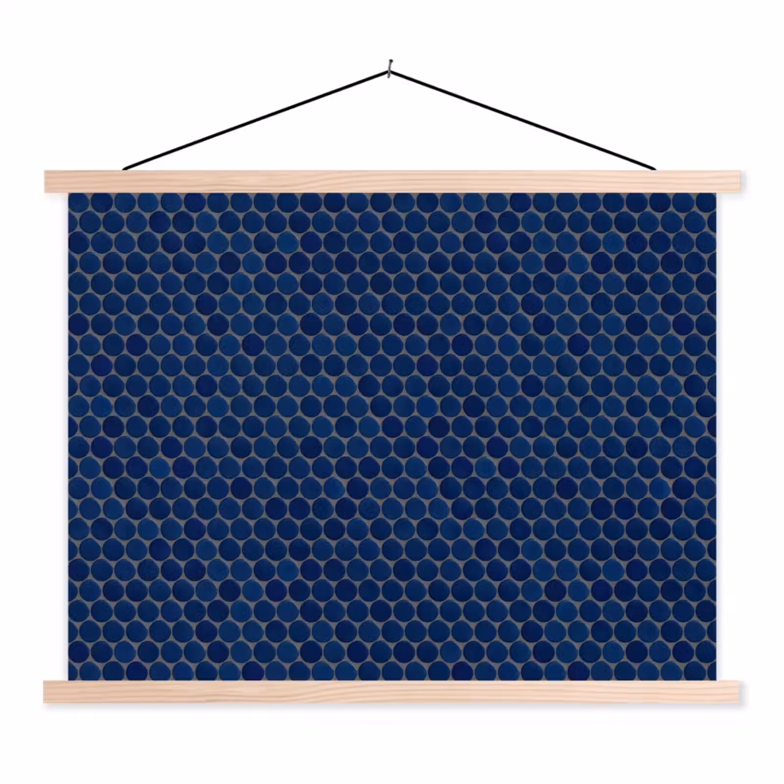 Schoolplaat - Penny - Mozaïek - Donkerblauw — 1