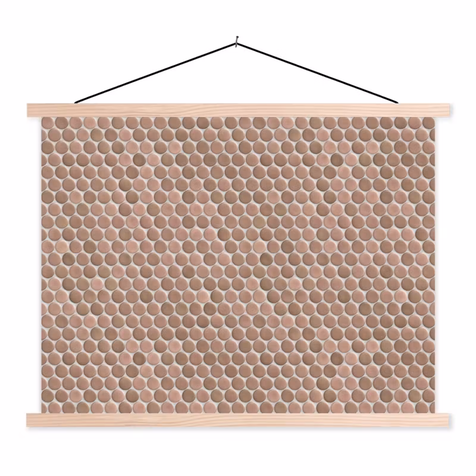 Schoolplaat - Penny - Mozaïek - Oudroze - Terracotta — 1