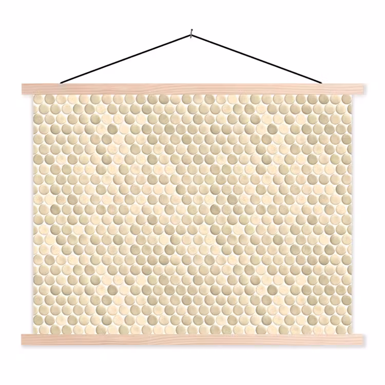 Schoolplaat - Penny - Mozaïek - Zand — 1