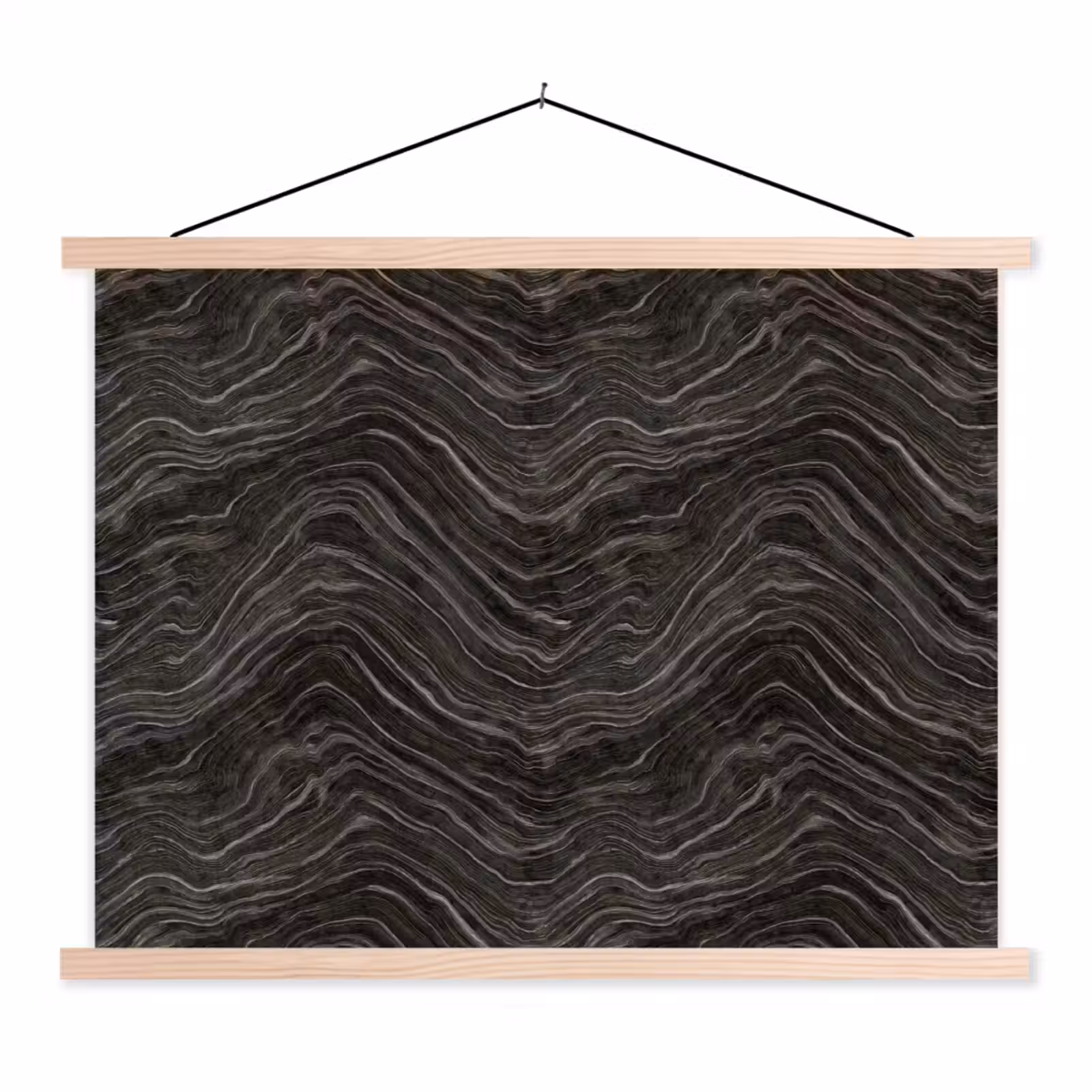 Schoolplaat - Patroon - Contrast - Antraciet — 1
