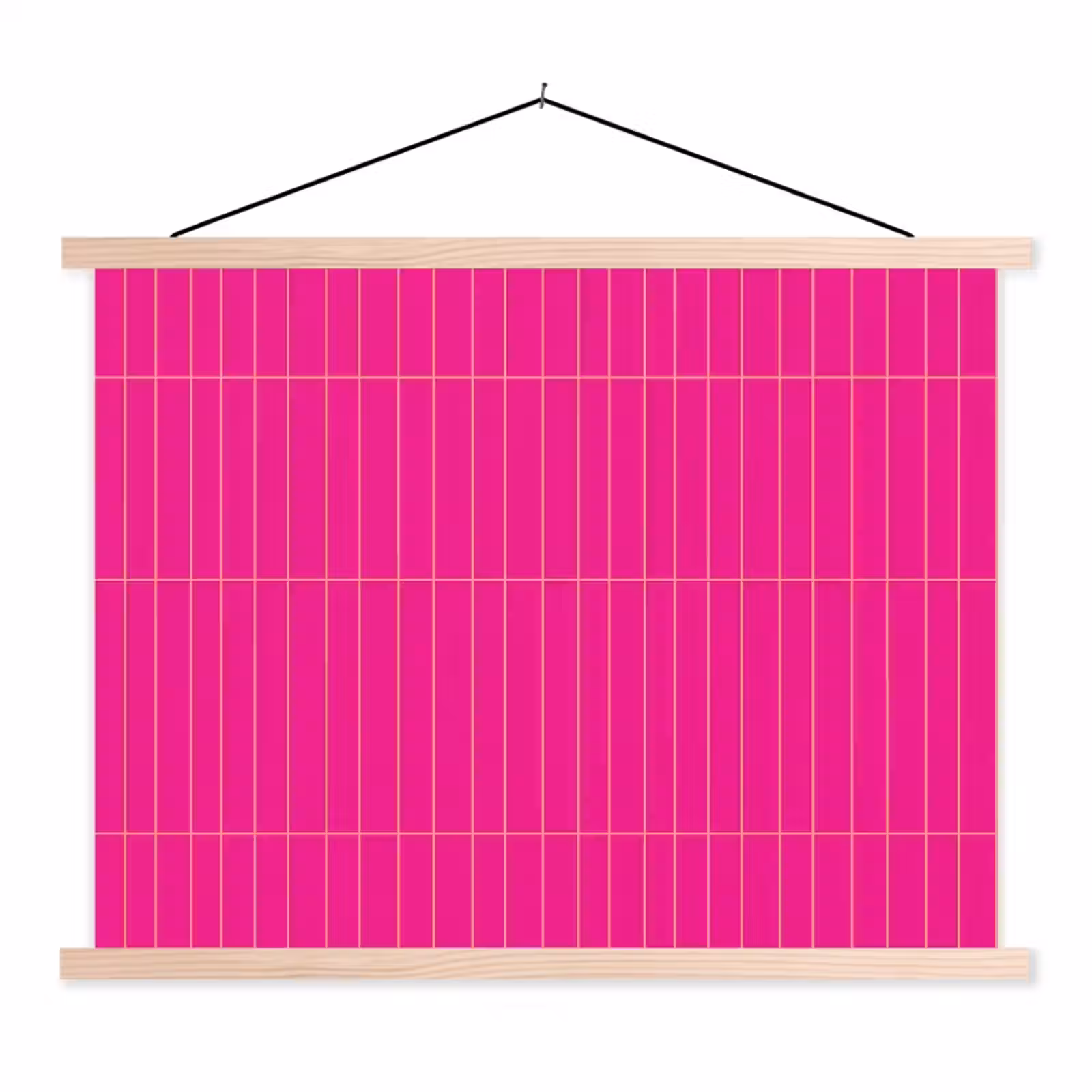 Schoolplaat - Patroon - Tegel - Magenta - Roze — 1