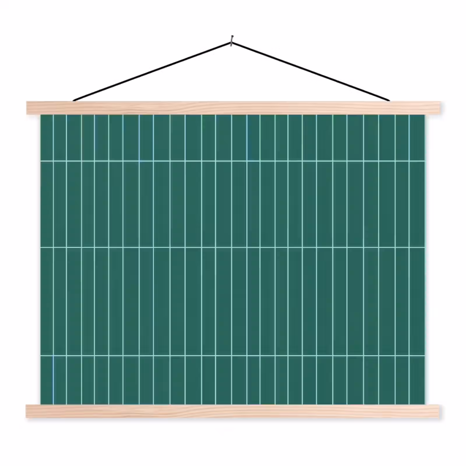 Schoolplaat - Patroon - Tegel - Saliegroen — 1
