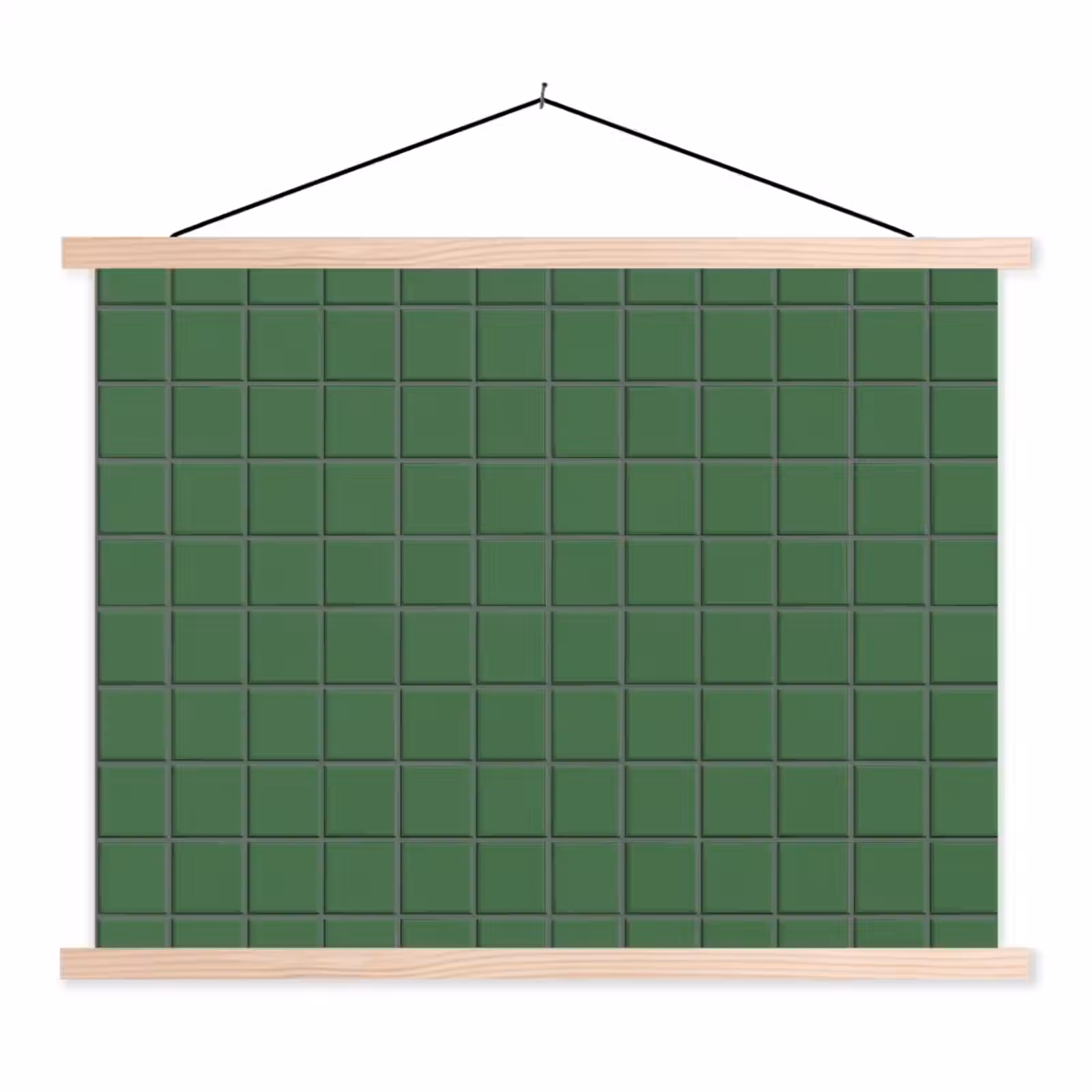 Schoolplaat - Patroon - Tegels - Groen — 1