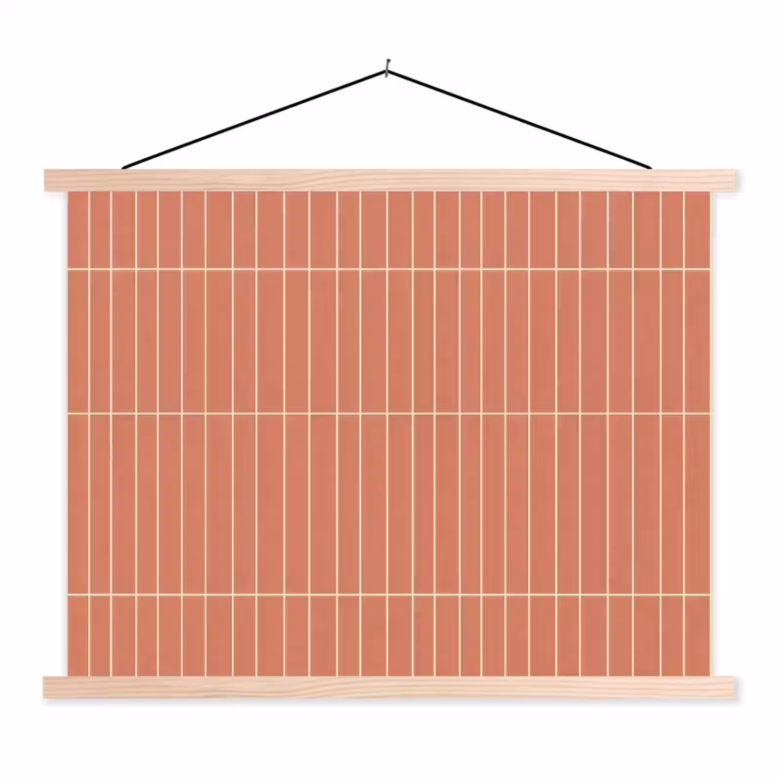 Schoolplaat - Patroon - Tegels - Terracotta — 1