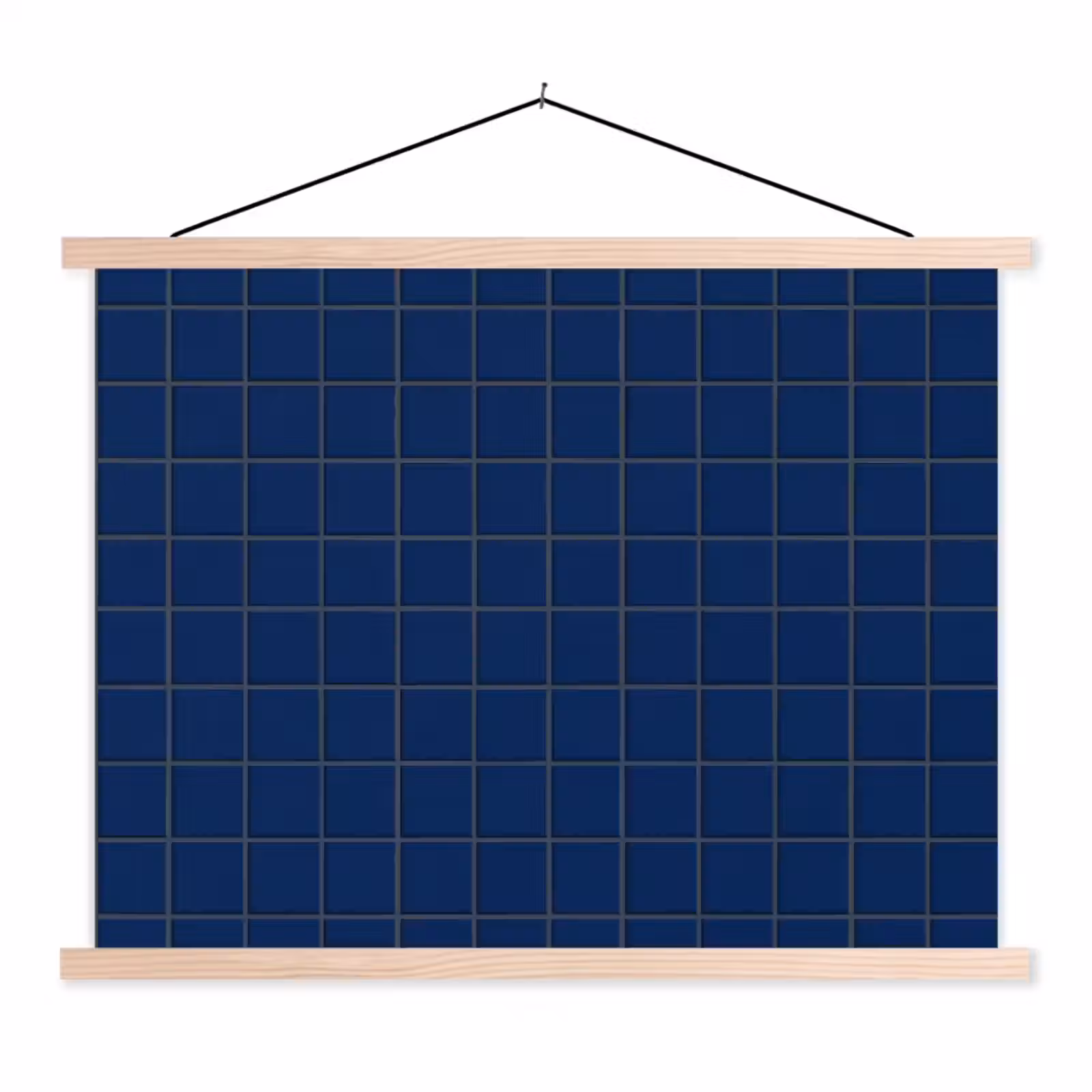 Schoolplaat - Tegel - Patroon - Blauw — 1