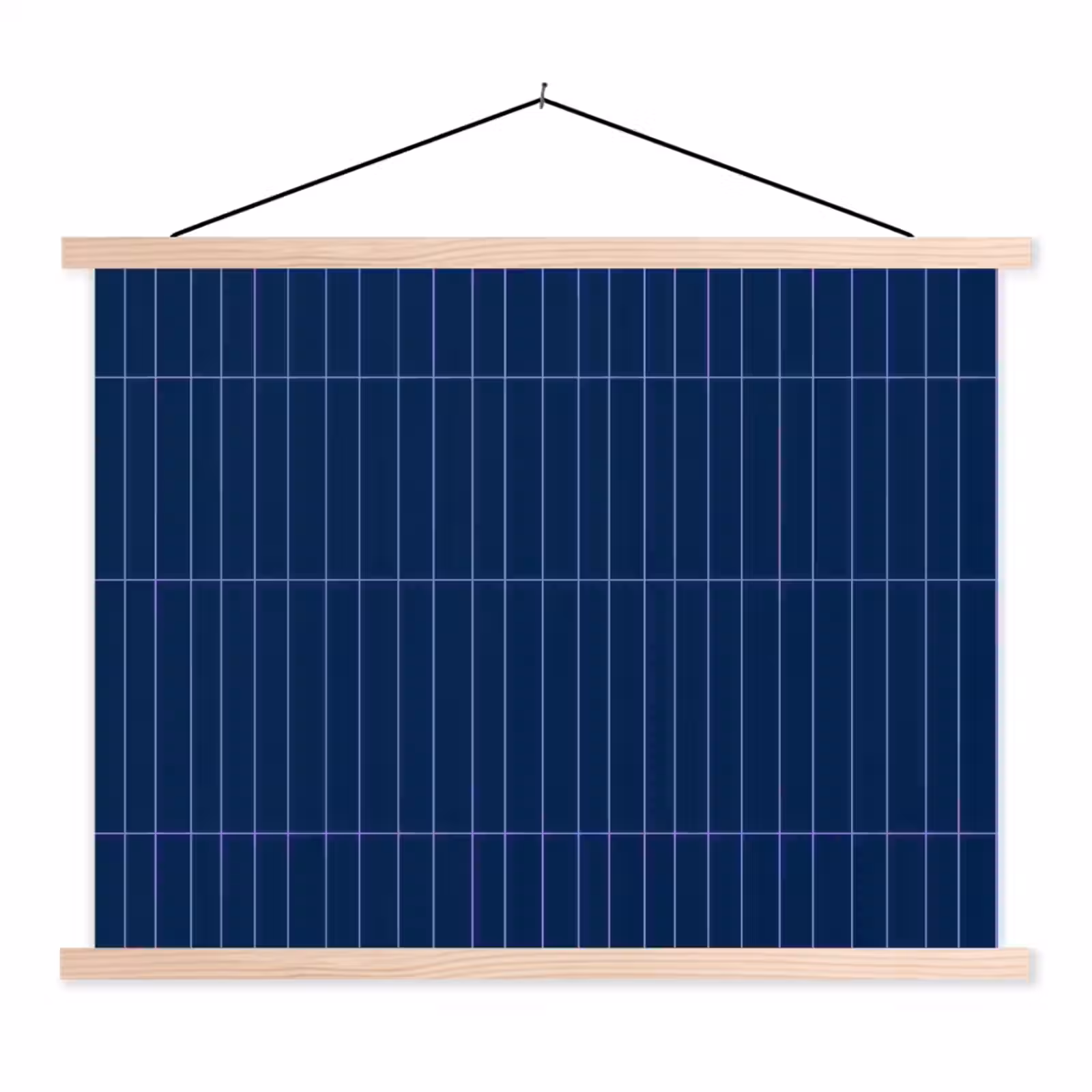 Schoolplaat - Tegels - Langwerpig - Blauw — 1