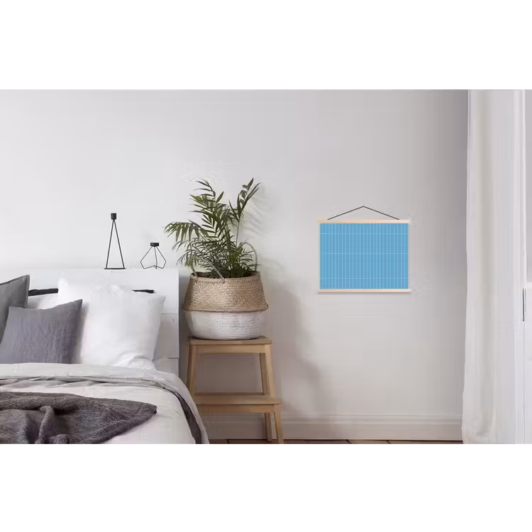 Schoolplaat - Tegel - Langwerpig - Patroon - Blauw — 2