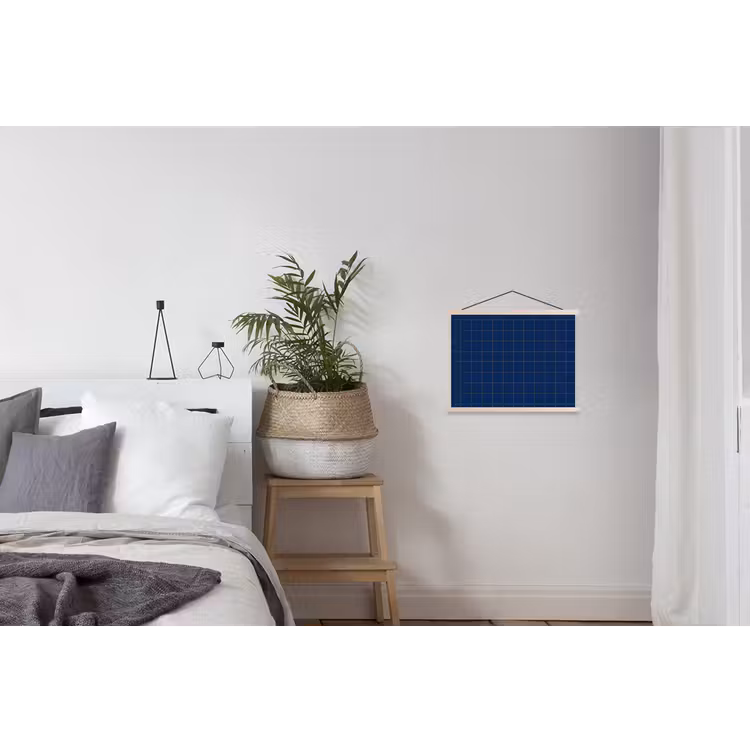 Schoolplaat - Tegel - Patroon - Blauw — 2
