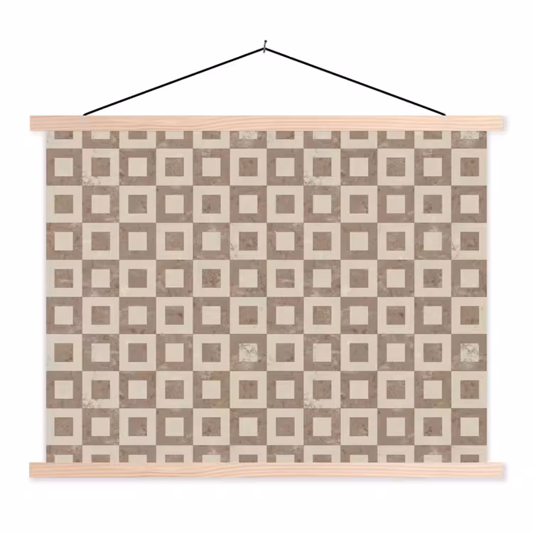 Schoolplaat - Patroon - Marmer - Beige — 1