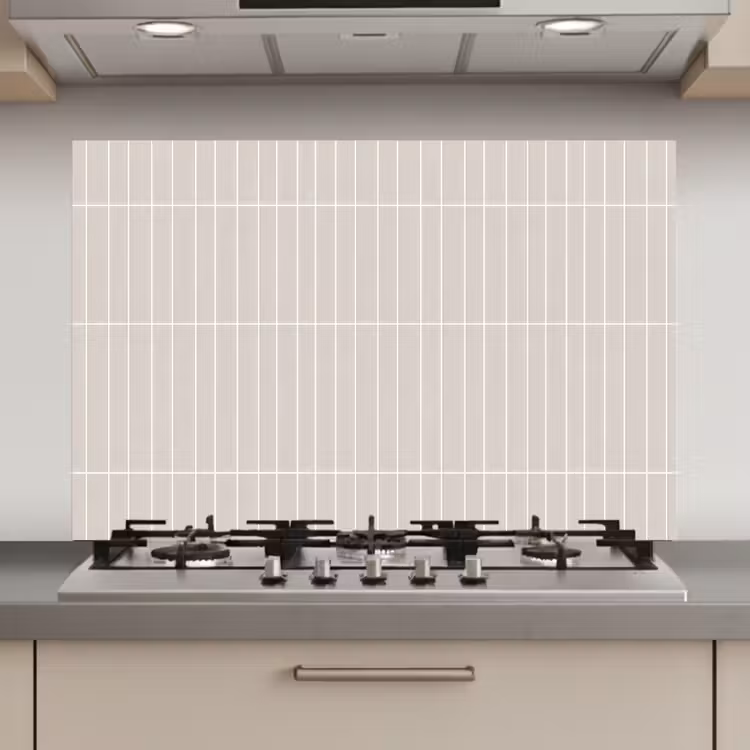 Spatscherm keuken - Patroon - Tegels - Zand — 1