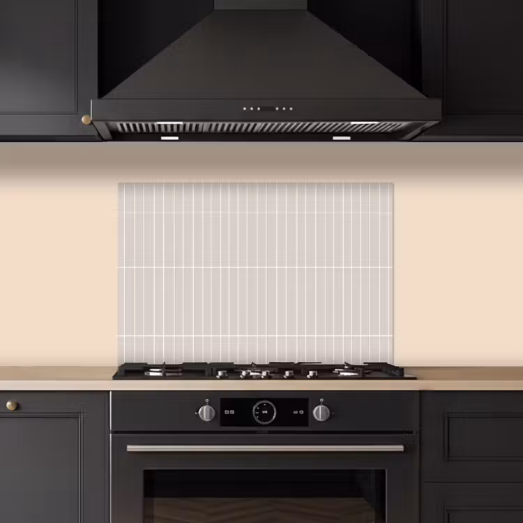 Spatscherm keuken - Patroon - Tegels - Zand — 2