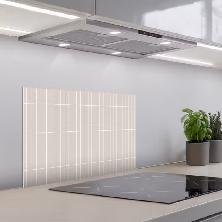 Spatscherm keuken - Patroon - Tegels - Zand — 5