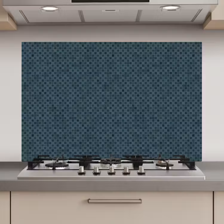 Spatscherm keuken - Patroon - Mozaïek - Groen — 1
