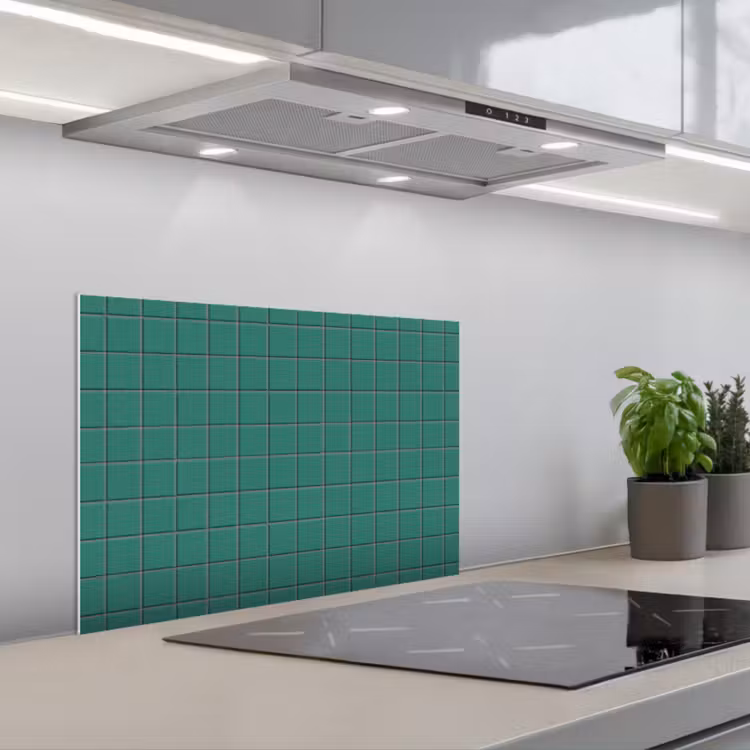 Spatscherm keuken - Patroon - Patroon - Smaragd — 5