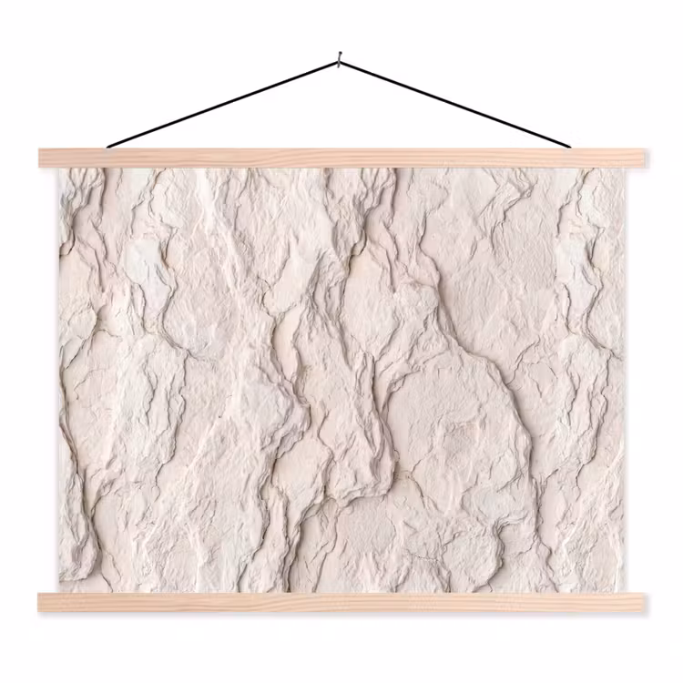 Schoolplaat - Rots - Structuur - Natuur - Beige - Abstract — 1