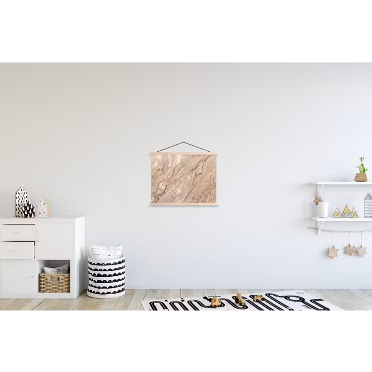 Schoolplaat - Textuur - Aders - Abstract - Modern - Beige — 3