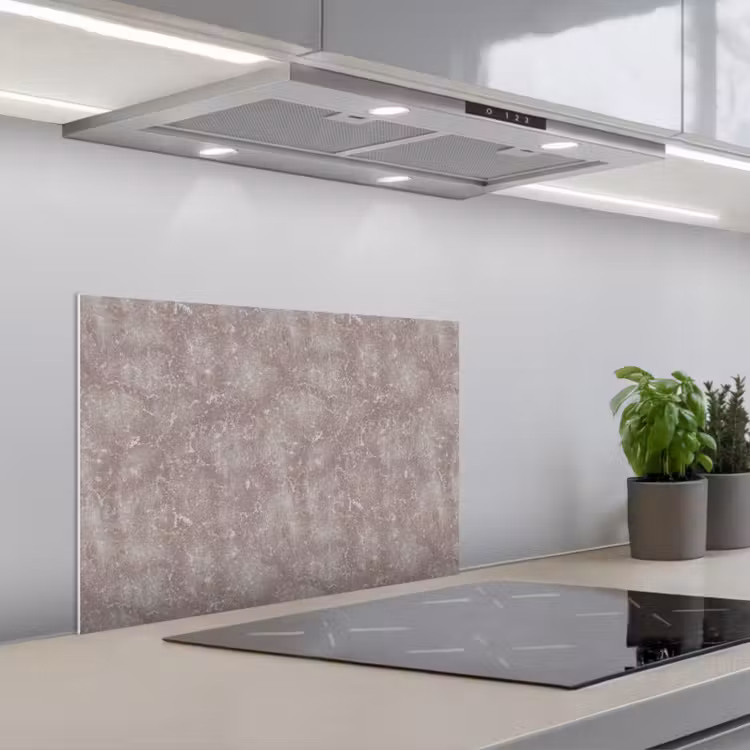 Spatscherm keuken - Marmer - Patroon - Mauve — 5