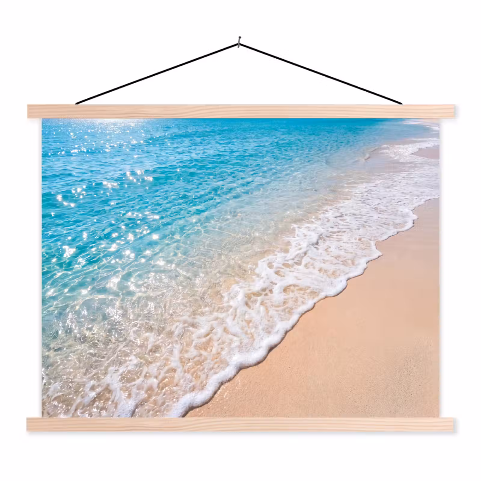 Schoolplaat - Strand - Water - Natuur - Blauw - Beige — 1
