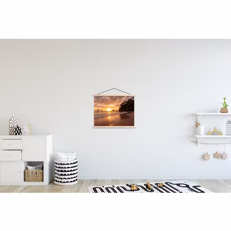 Schoolplaat - Strand - Zonsondergang - Natuur - Tropisch - Oranje — 3