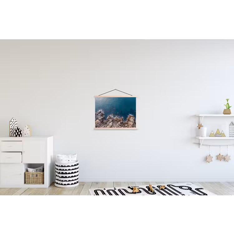 Schoolplaat - Zee - Kustlijn - Natuur - Abstract - Blauw — 3