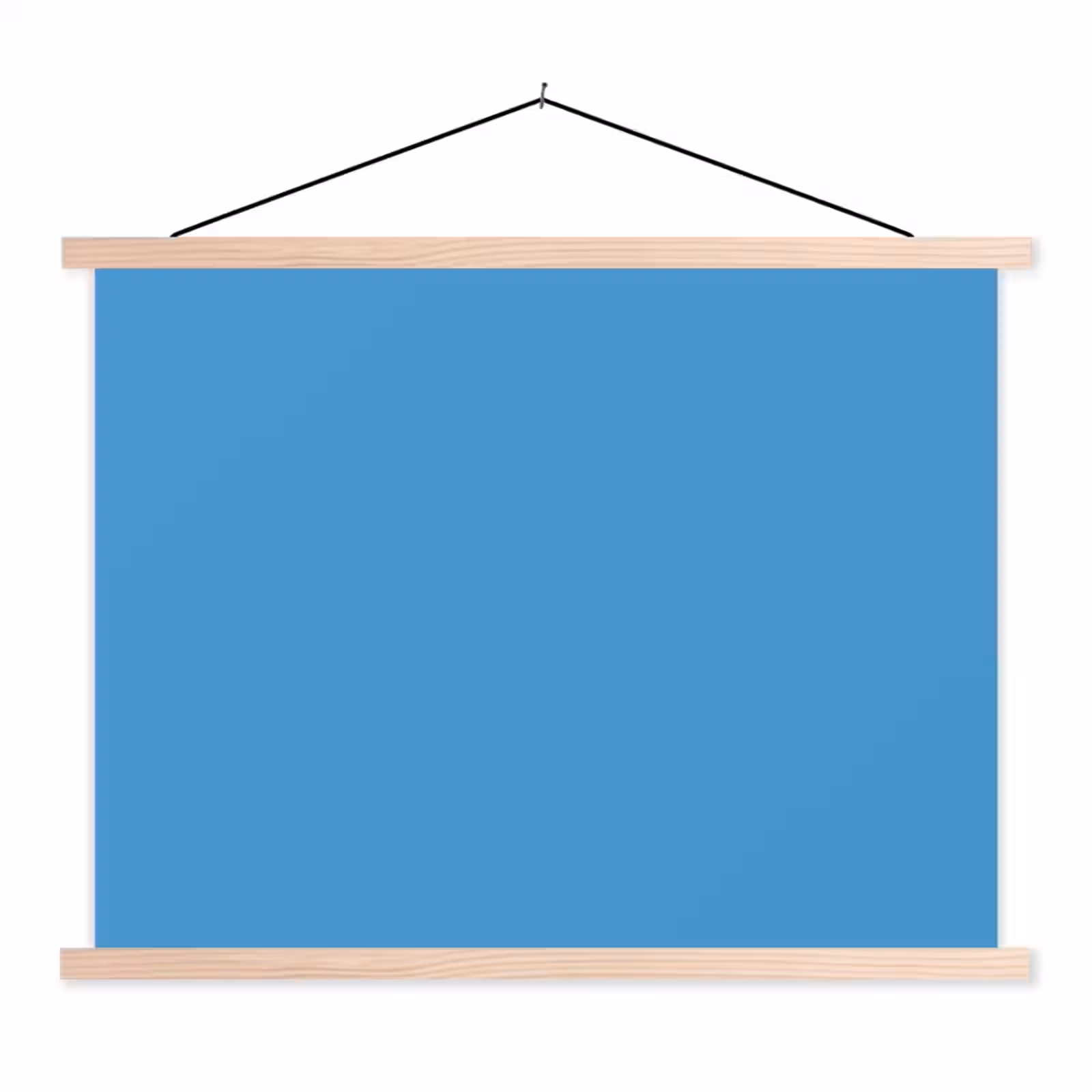 Schoolplaat - Steel - Blue - Blauw — 1