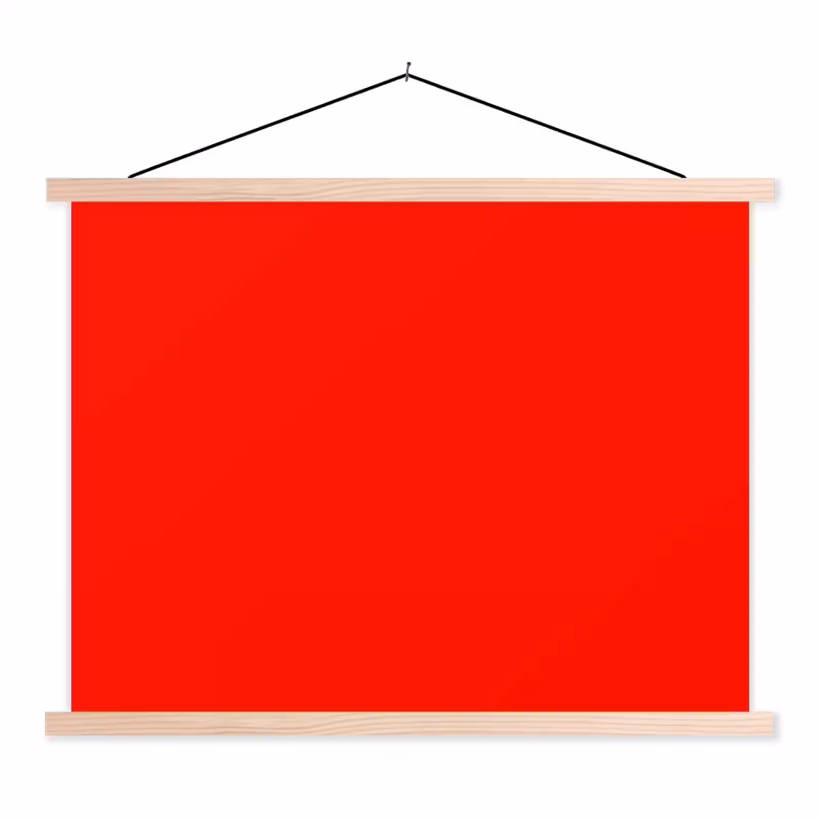 Schoolplaat - Vibrant - Vermilion - Rood — 1