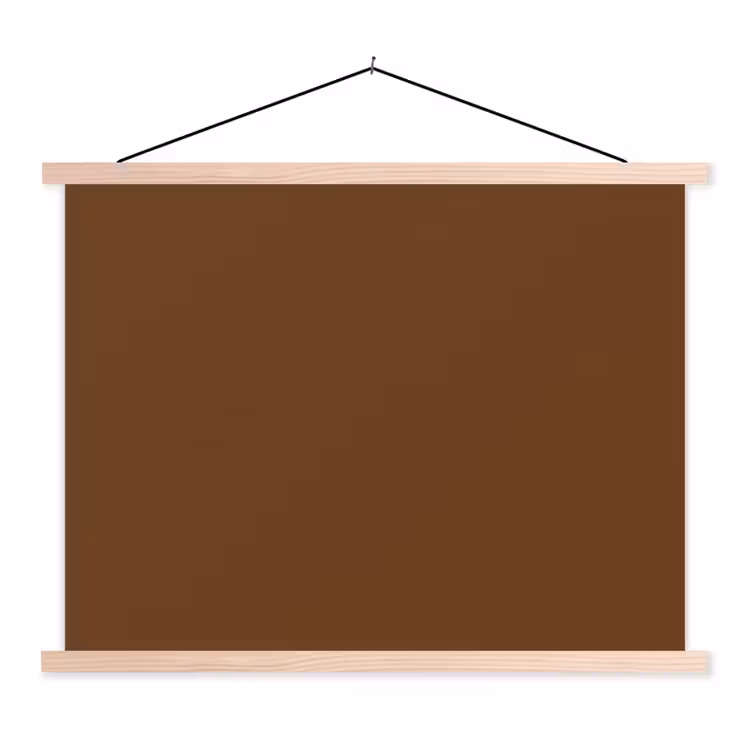 Schoolplaat - Rich - Espresso - Bruin — 1