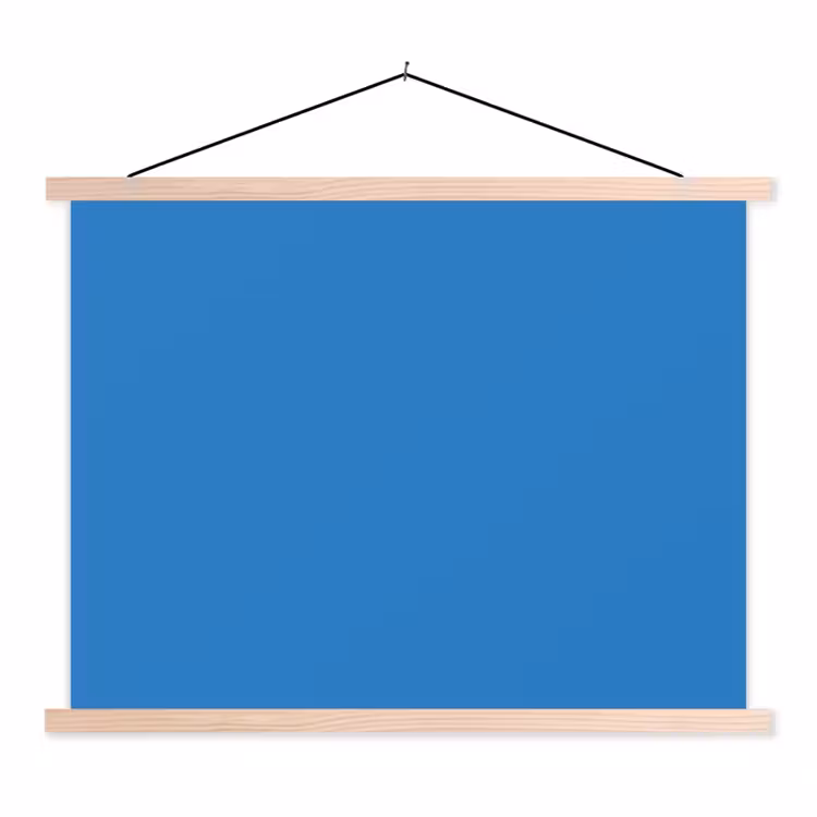 Schoolplaat - Royal - Blue - Blauw — 1
