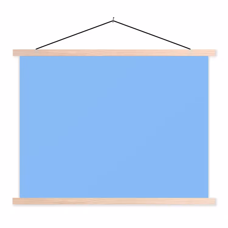 Schoolplaat - Sky - Glow - Blauw — 1