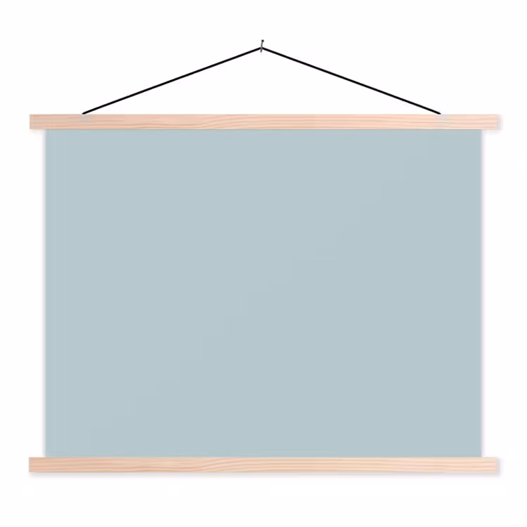 Schoolplaat - Slate - Blue - Blauw — 1