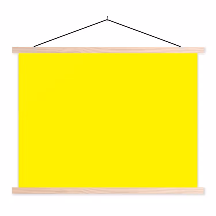Schoolplaat - Sunshine - Glow - Geel — 1