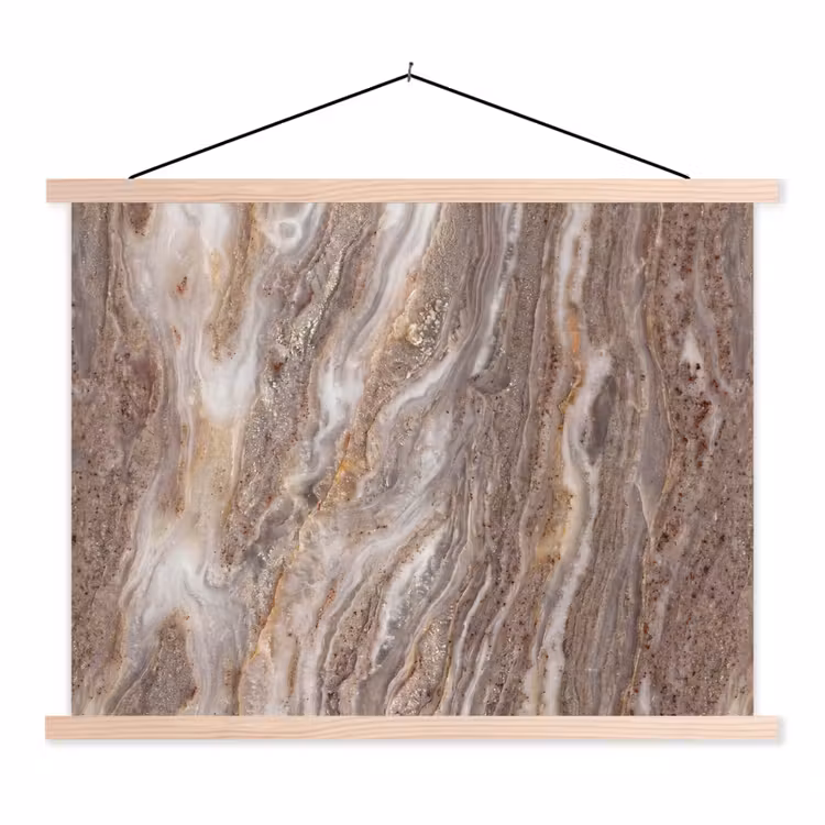 Schoolplaat - Textuur - Steen - Abstract - Beige — 1