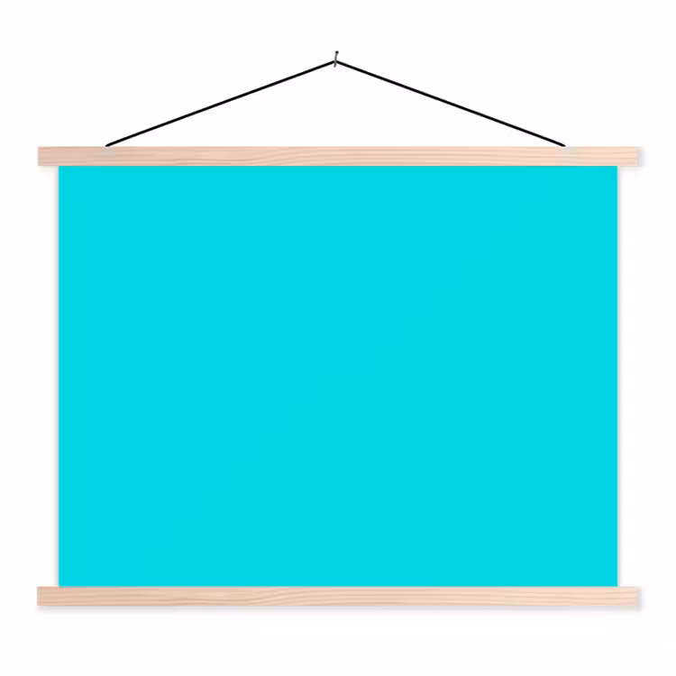 Schoolplaat - Vivid - Aquamarine - Turkoois — 1