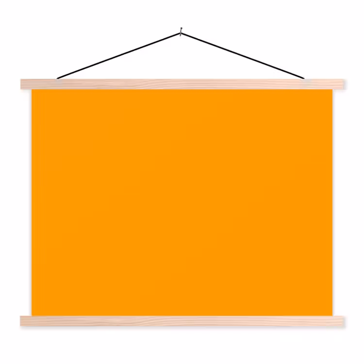 Schoolplaat - Warm - Ochre - Oranje — 1
