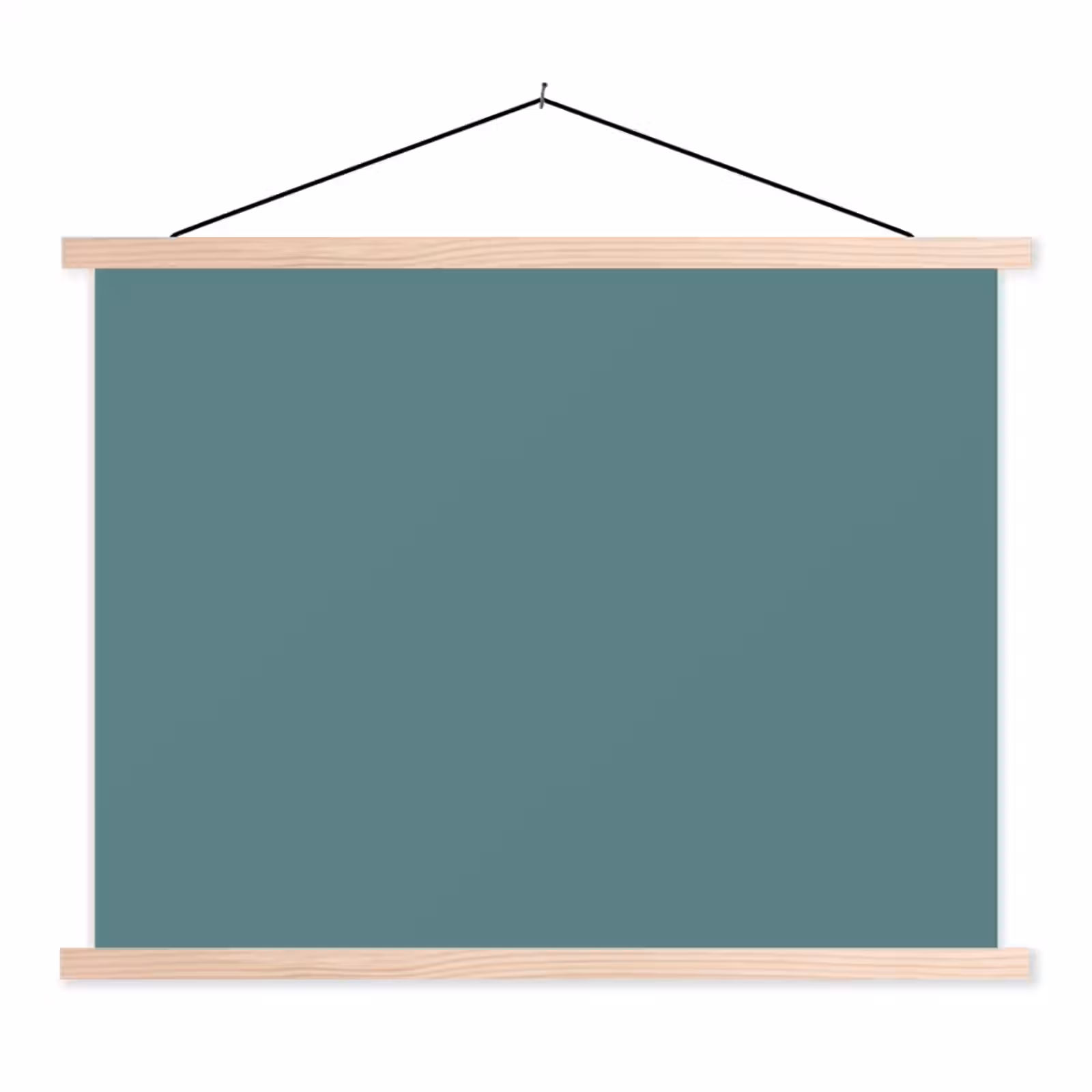 Schoolplaat - Serene - Teal - Blauw — 1
